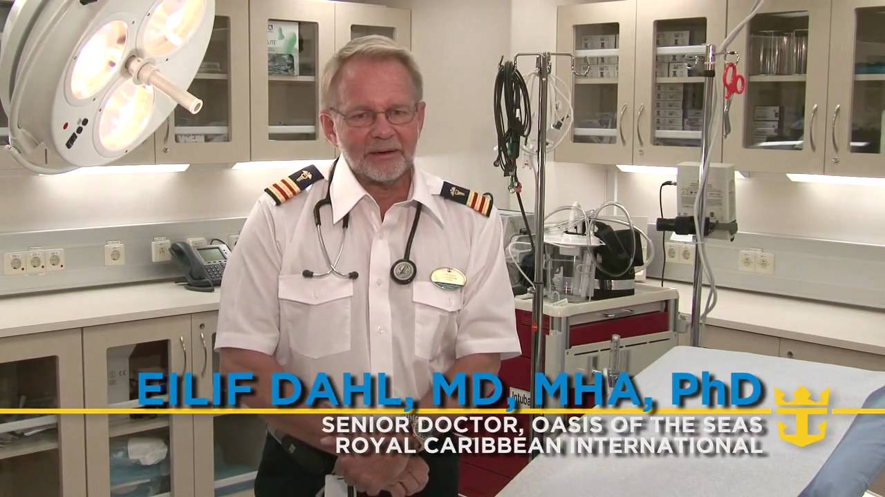 Eilif Dahl, MD, Senior Doctor, Oasis of the Seas